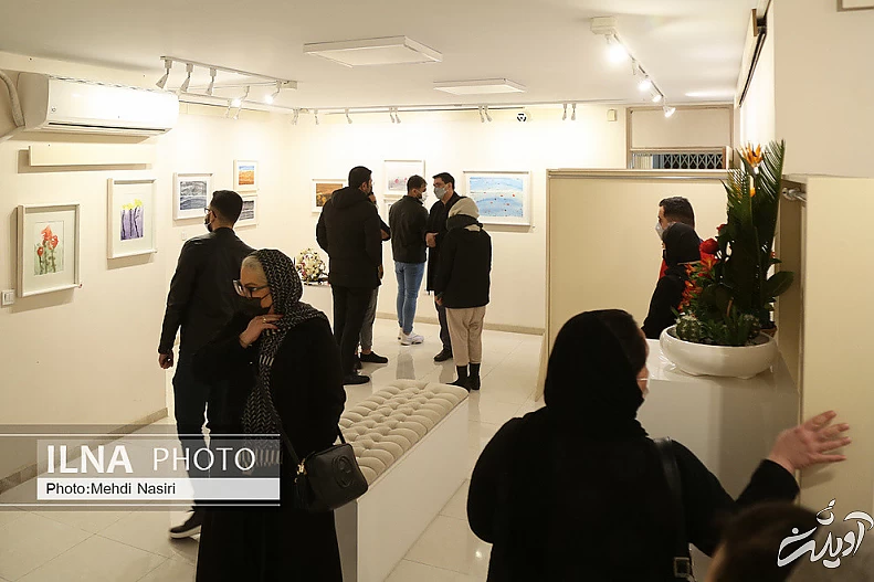 (تصاویر) نمایشگاه نقاشی مریم حیدرزاده